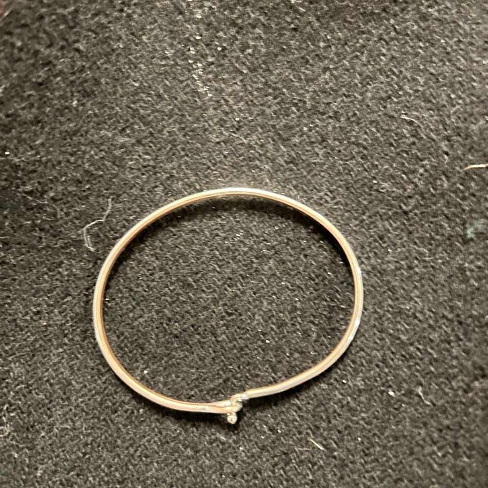 Chic Sterling Silver Bracelet with Engraving - Picture 5 of 5